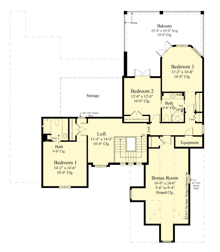 belcourt home floor plan #6583