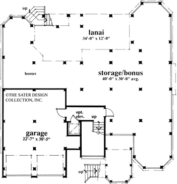 cutlass key-lower level floor plan-plan#6619