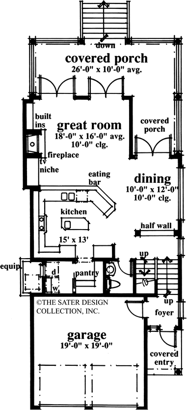 georgetown cove-main floor plan-plan #6690