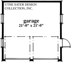 two car garage floor plan-#6702
