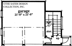 two car garage plus main level floor plan-#6703