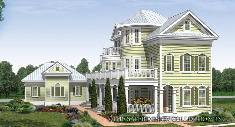 Seagrove Lake-Front Elevation-Plan #6882