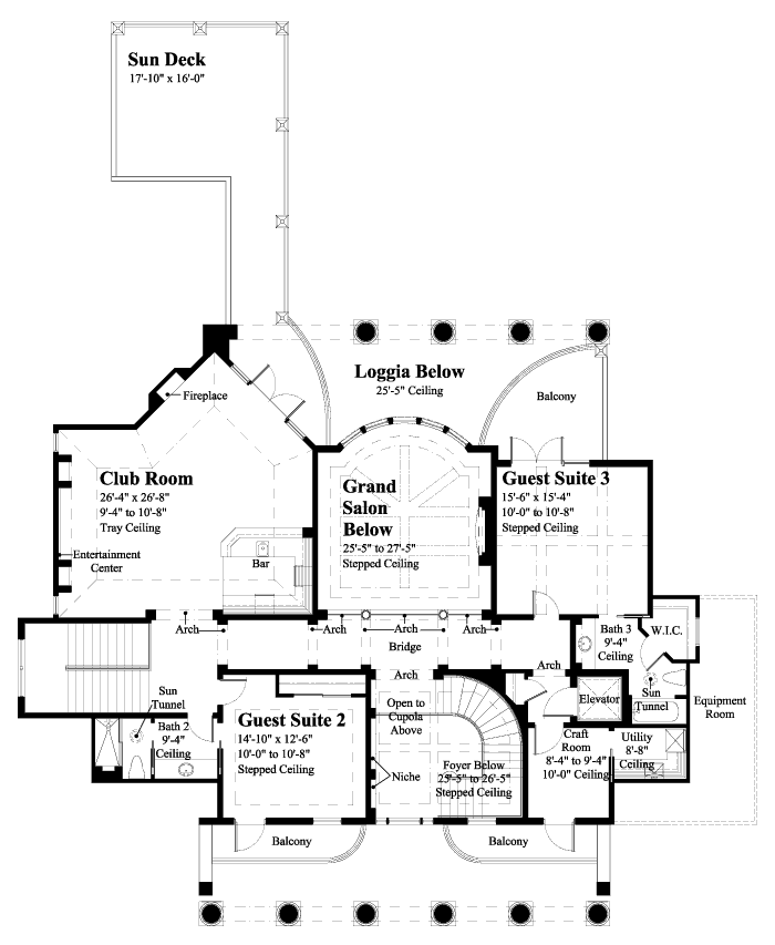 camellia manor-upper level floor plan-#6956