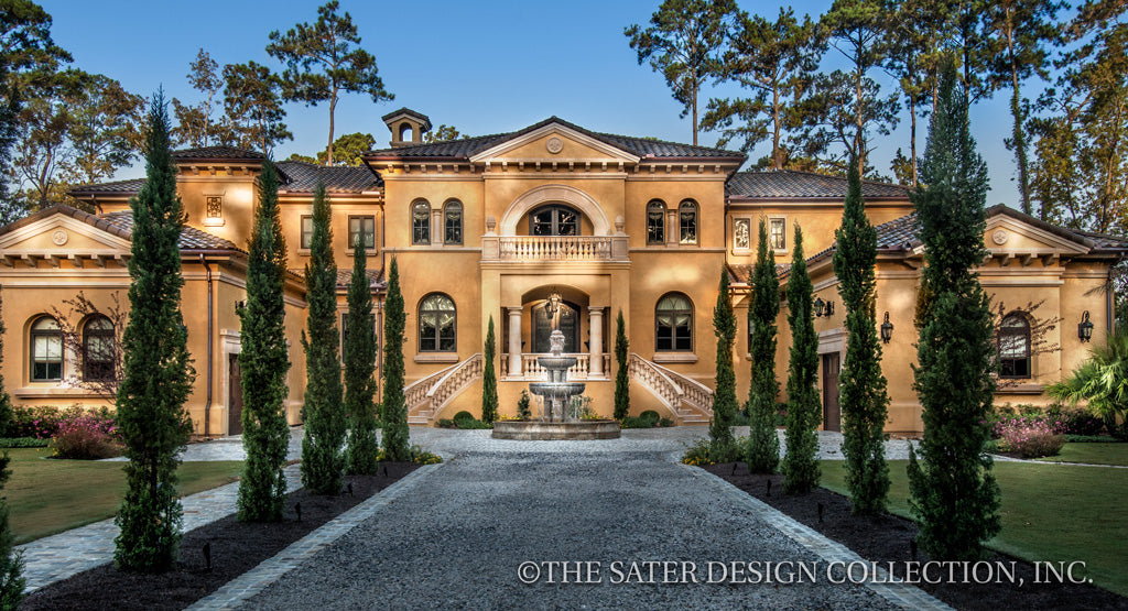 Villa Belle House Plan Sater Design