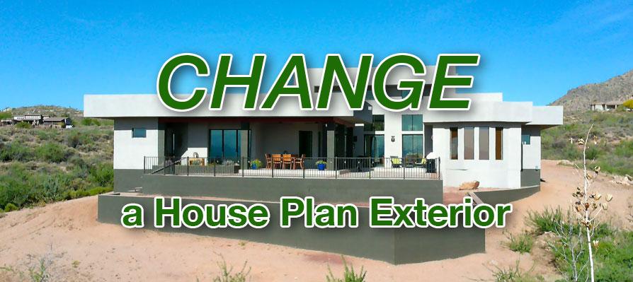 Change a House Plan Exterior | Sater Design Collection