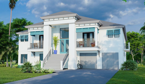 Coastal Elevated Homes Design - Homemade Ftempo