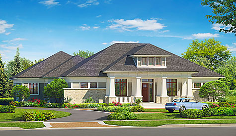 Prairie Style House plans