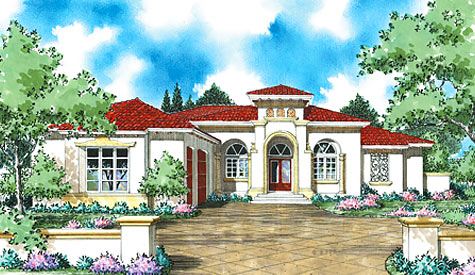 Spanish Colonial Home Plans Sater