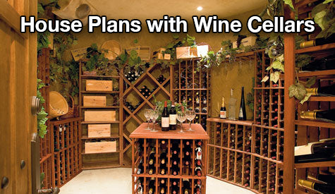 Plans with a Wine Cellar