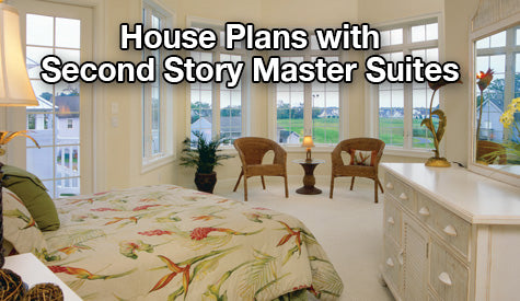 Plan with Master Suite on 2nd floor
