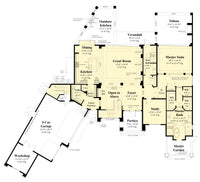 6975 First Floor Plan