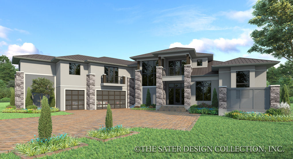 double story modern home designs