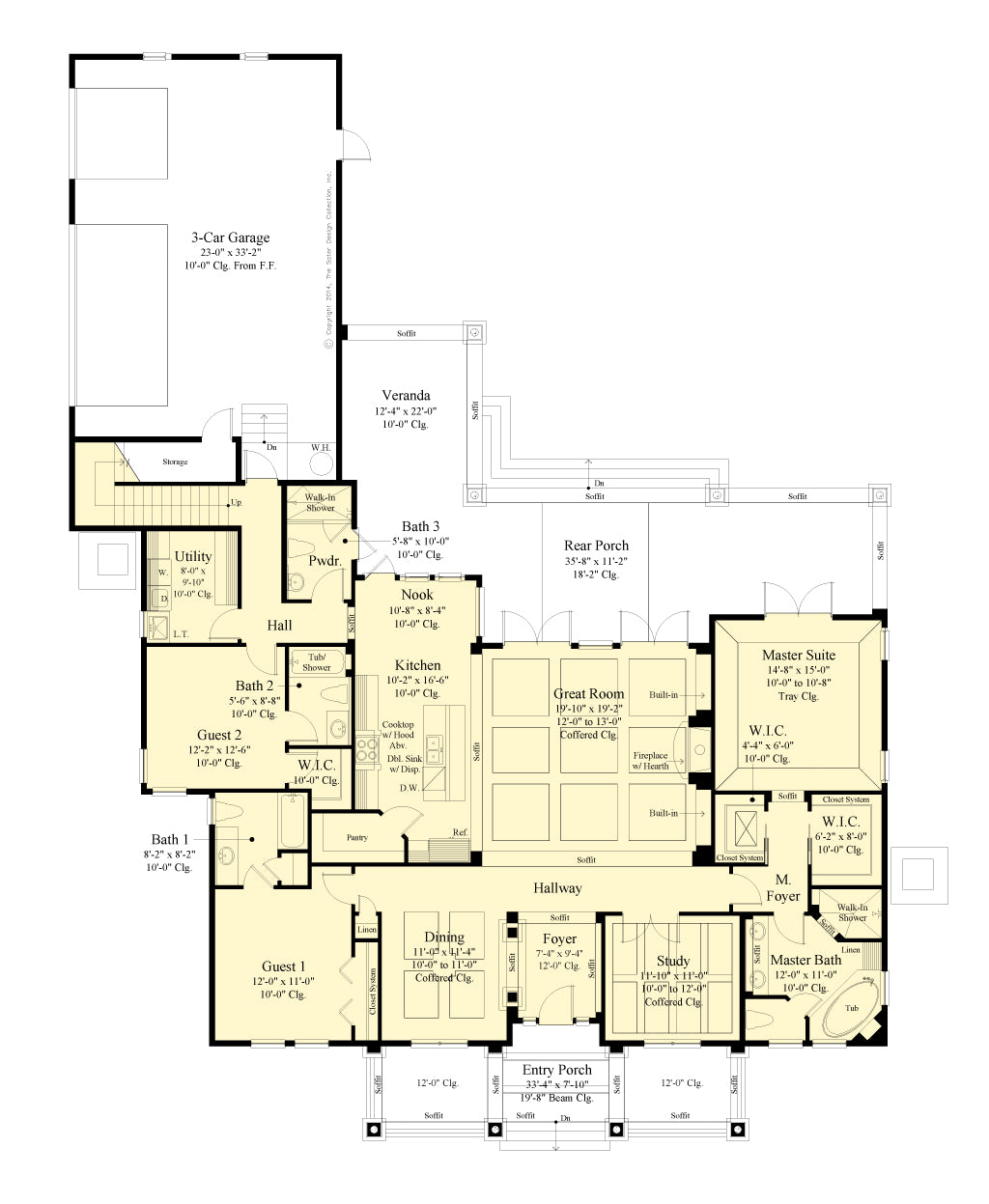 7096 Main Floor Plan