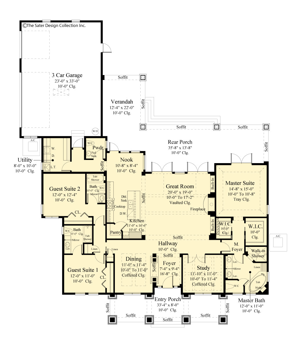 plan #7098 floor plan