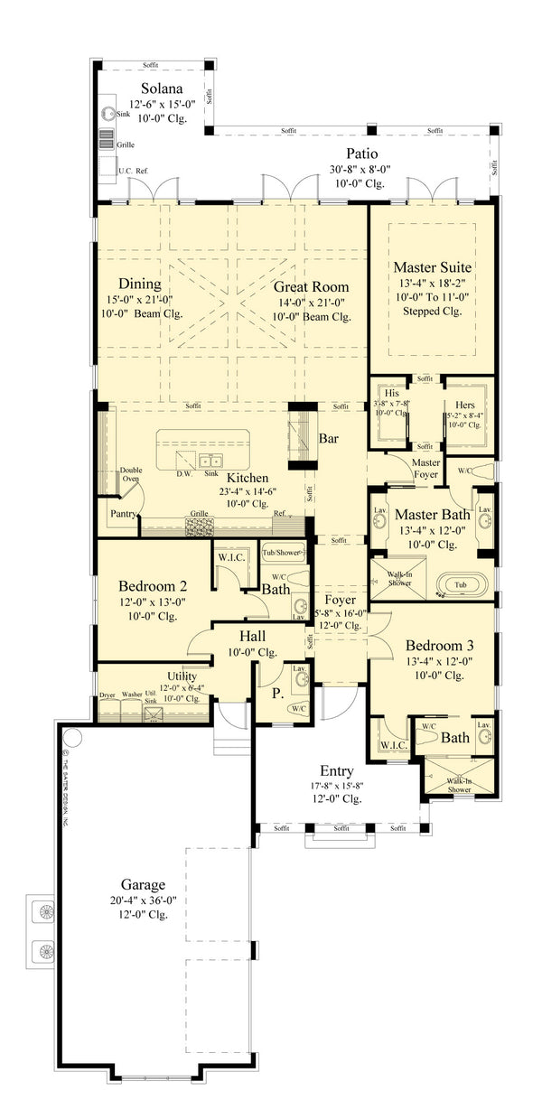 9025 First Floor Plan