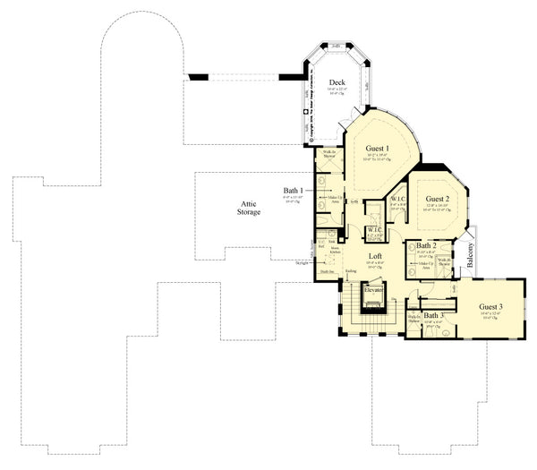 9027 Second Floor Plan