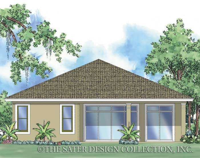 Adora-Rear Elevation Rendering-Plan #6502