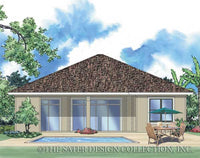 Cerafino-Rear Elevation-Plan #6504