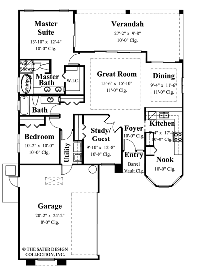 bianca-main level floor plan- #6506
