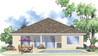 Del Rosa-Rear Elevation-Plan #6510