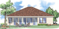 Sondrio-Rear Elevation-Plan #6511
