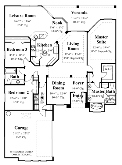 Edda Lago-Main Level Floor Plan-#6512