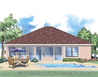 Edda Lago-Rear Elevation-Plan #6512
