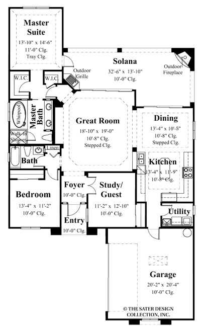 Fedora-Main Level Floor Plan-#6513