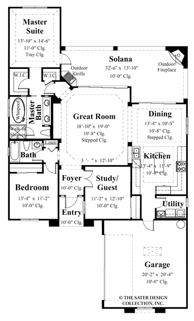 Florianne-Main Level Floor Plan-#6514