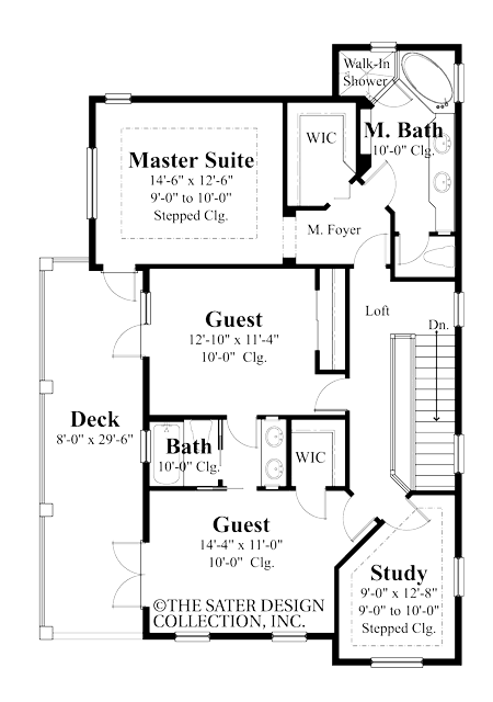 Cabrini- Upper Level Floor Plan -#6516