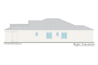 Gables home design right elevation