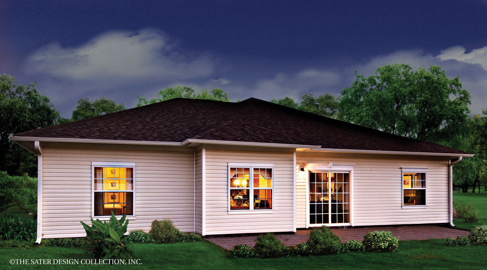 Auburn-Rear Elevation-Plan #6524