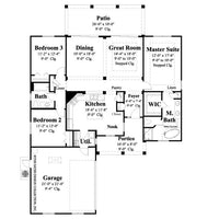 Gervis-Main Level Floor Plan- #6530