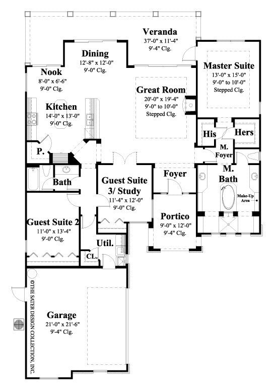 Stewart Floor Plan-Plan #6541
