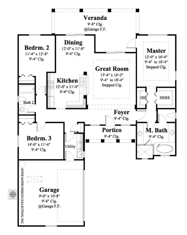 Summerton-Main Level Floor Plan-#6559