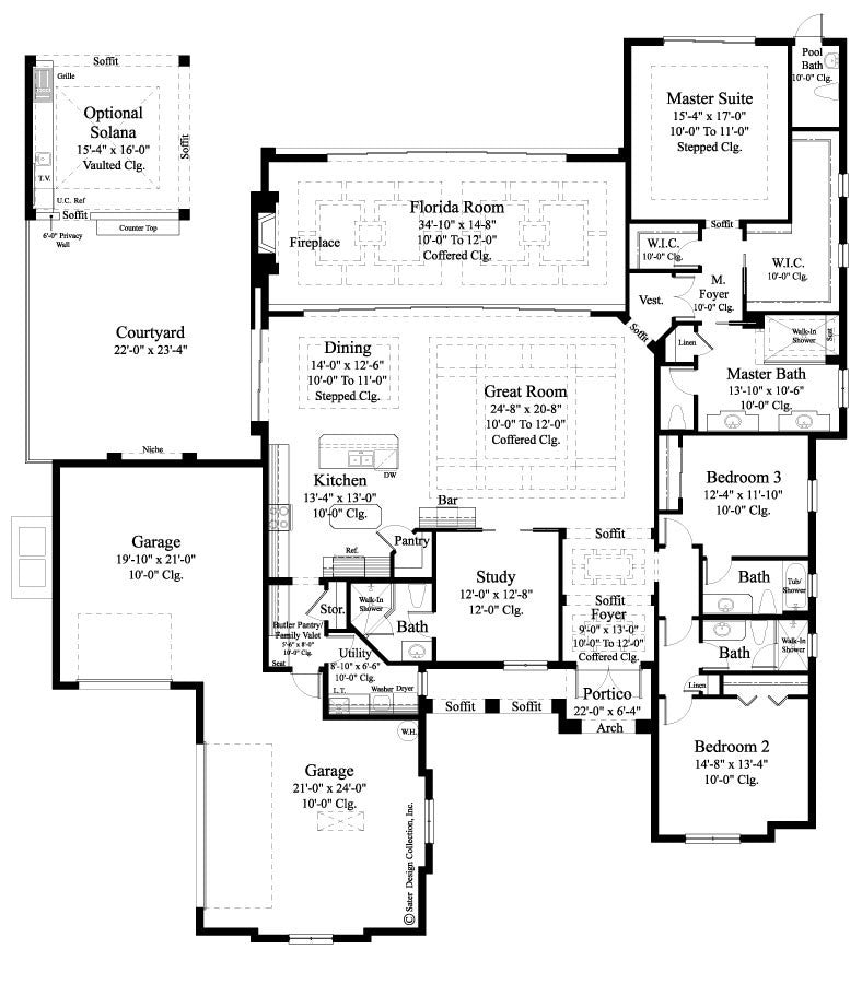 calton #6563 m floor plan
