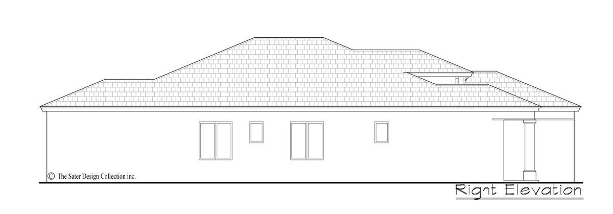 Rowan House Plan Sater Design