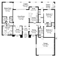 Catania Home Floor Plan - Plan #6573