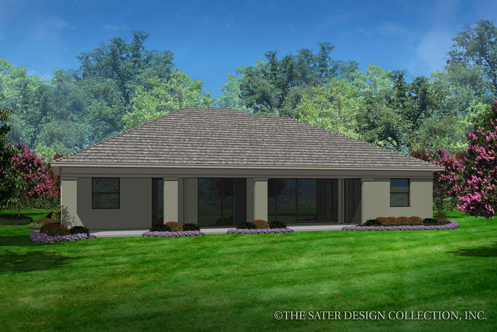 Avery-Rear Elevation-Plan #6574
