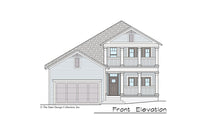 Gardenia House Plan front elevation