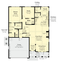 Gardenia Home Design main level floor plan