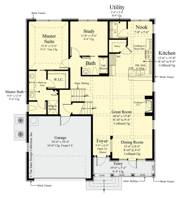 Azalea Home design first floor plan