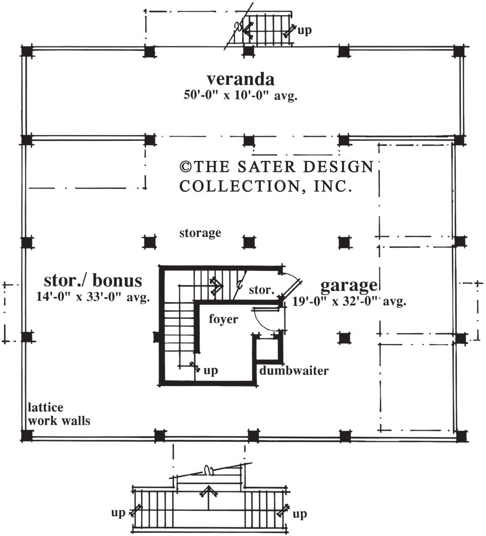 spyglass hill-lower level floor plan