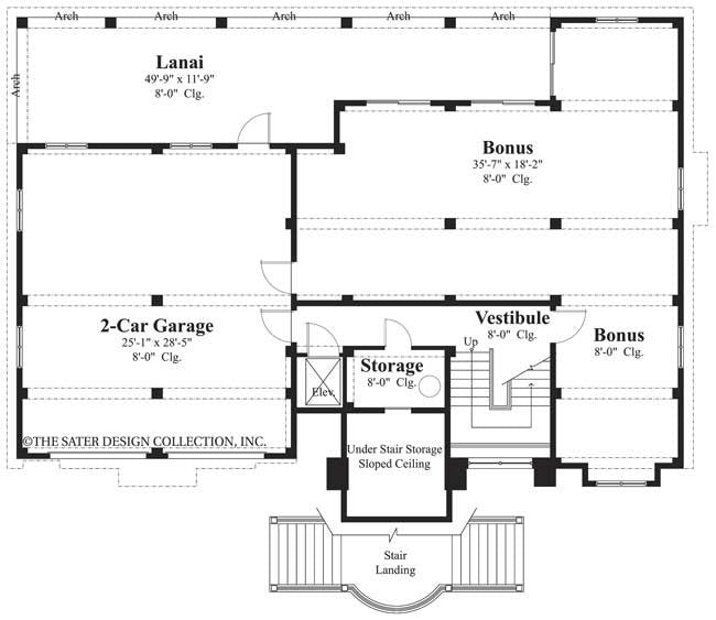 Galleon Bay-Lower Level Floor Plan-#6620