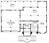 Galleon Bay-Lower Level Floor Plan-#6620