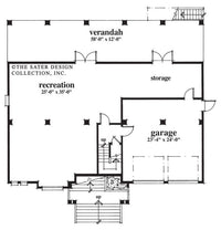 Plan #6622-Lower Level Floor Plan-Admiralty Pointe