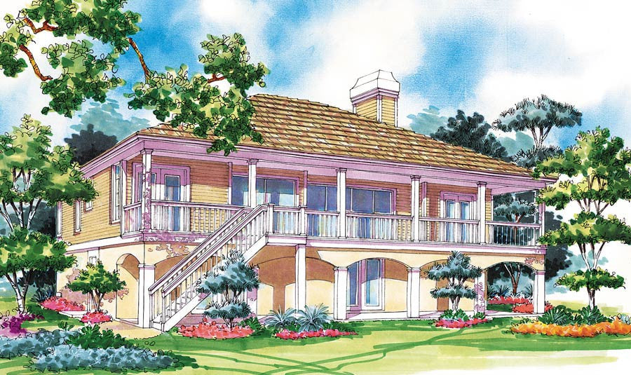Admiralty Pointe House Plan Sater Design