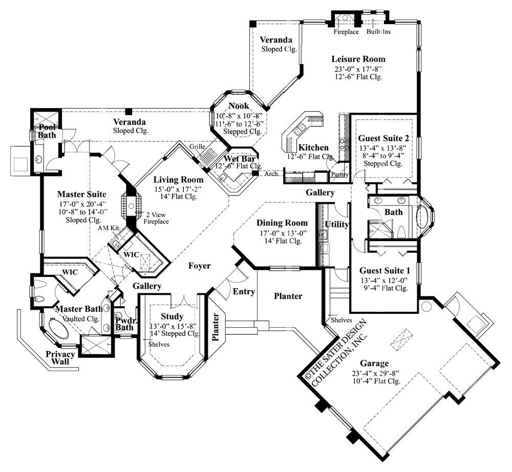 Innsbrook Place Main Level Floor Plan - #6634