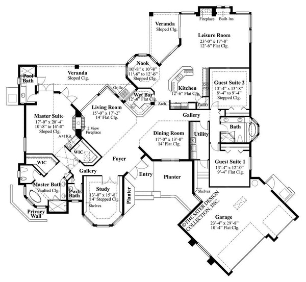 Innsbrook Place Main Level Floor Plan - #6634