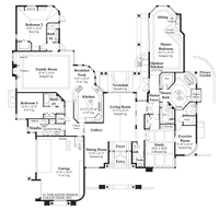 Grand Cypress Lane-Main Level Floor Plan #6636